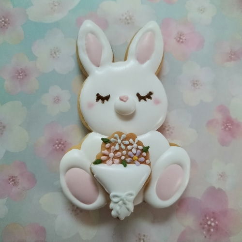Creema限定 うさぎ好きさんに!うさぎさんのアイシングクッキー