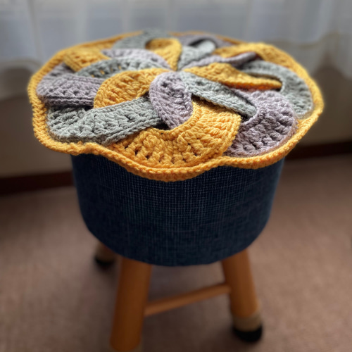 手編み☆ニット座布団 その他インテリア雑貨 ポン 通販 15003075