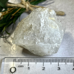 ゴールデンマイカ内包✨　レインボー エレスチャル  骸骨水晶　原石 8枚目の画像