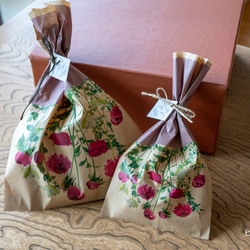 GIFT BAG【クラフト紙】PINK / 簡単ラッピング 3枚目の画像