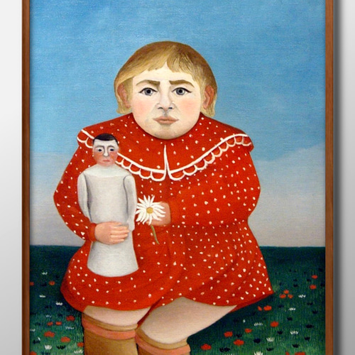 0268□A3アートポスター『アンリ・ルソー』上級マットコート紙採用