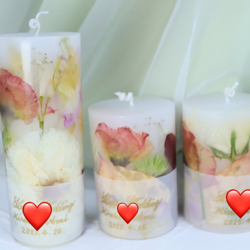 キャンドルホルダーまとめ売り【キャンドル、造花付】 94228.jpg