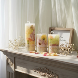 アフターブーケキャンドル ブーケ保存 3本セット キャンドル