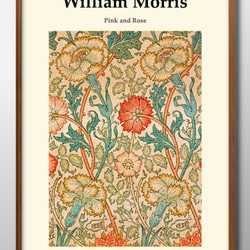 1-7523■A3アートポスター『ウィリアム・モリス』上級マットコート紙採用　絵画　イラスト　北欧 1枚目の画像