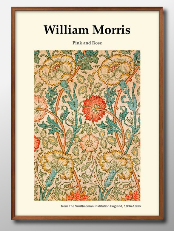 1-7523■A3アートポスター『ウィリアム・モリス』上級マットコート紙採用　絵画　イラスト　北欧 1枚目の画像