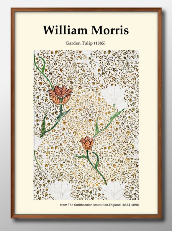 1-7525■A3アートポスター『ウィリアム・モリス』上級マットコート紙採用　絵画　イラスト　北欧 1枚目の画像