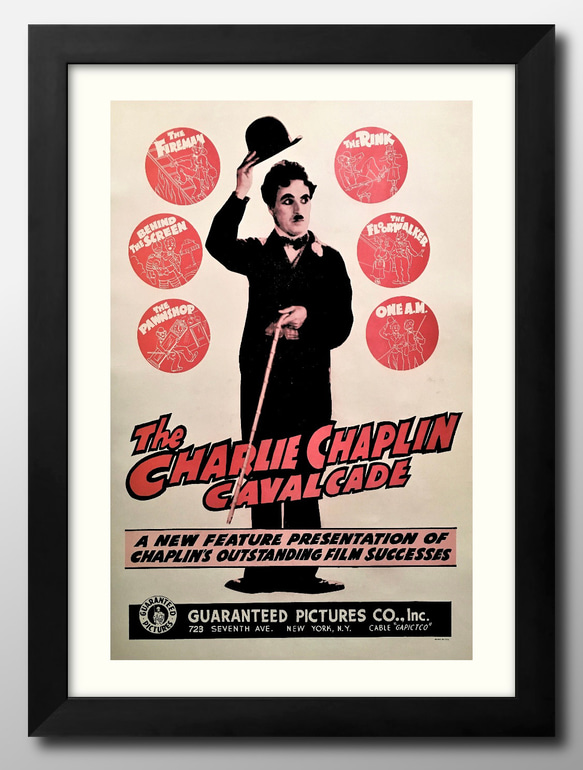 チャップリン　charlie chaplin ポスター