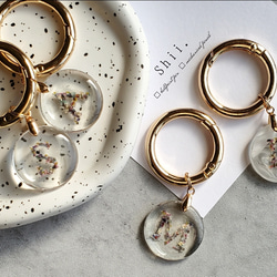 イニシャル*キーホルダー 1枚目の画像