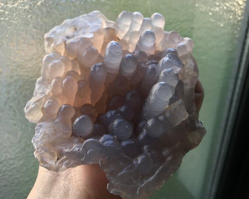 382 バンブーアゲート　「石筍」　置物 382 バンブーアゲート「石筍」置物