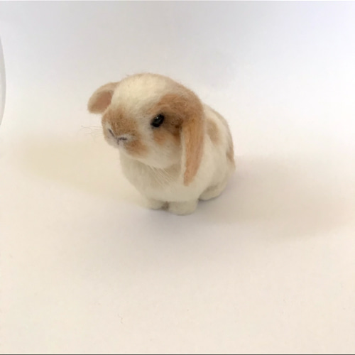 うさぎ 羊毛フェルト ふわふわ もふもふ ライオンラビット
