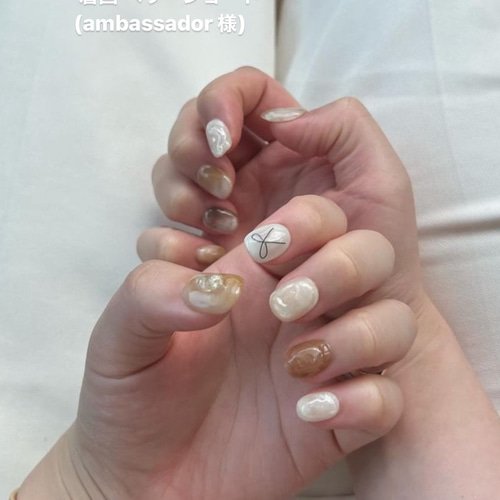 ひろ まつ ネイルチップ　測定チップ2種 サイズ表/サイズ計測用チップ購入推奨 | ʏᴜ sʜᴏᴘ ネイルチップ