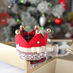 《人気商品》jewelry christmas クラウン/クリスマスのティアラ・帽子　誕生日や撮影会にどうぞ 1枚目の画像