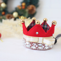 《人気商品》jewelry christmas クラウン/クリスマスのティアラ・帽子　誕生日や撮影会にどうぞ 5枚目の画像