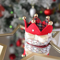 《人気商品》jewelry christmas クラウン/クリスマスのティアラ・帽子　誕生日や撮影会にどうぞ 2枚目の画像