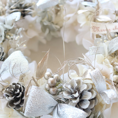 ❁ホワイト❁ クリスマスハーフリース❁プリザーブドフラワーsale中◡̈ .:*♡ fer07.jpg