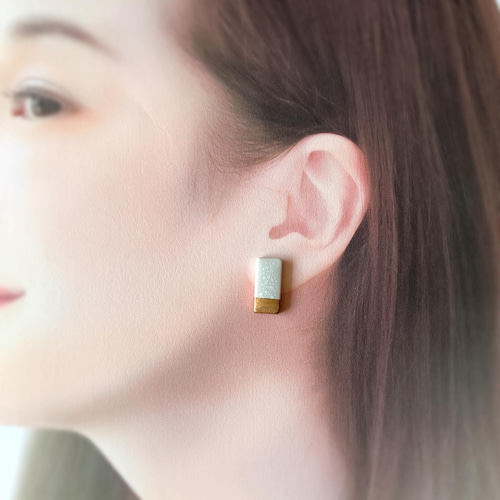 シータイル レトロモダン ピアス イヤリング