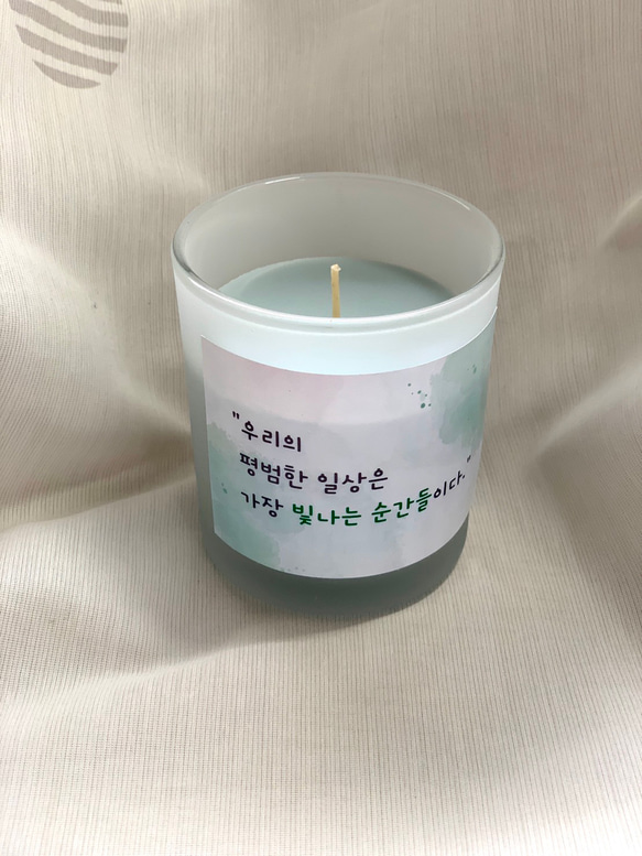 韓国語ハングル名言ステッカー4枚セット【D】 シール・ステッカー