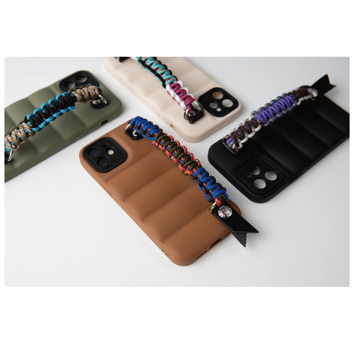 iPhone16シリーズ追加！パラコードでしっかりと編み込んだ