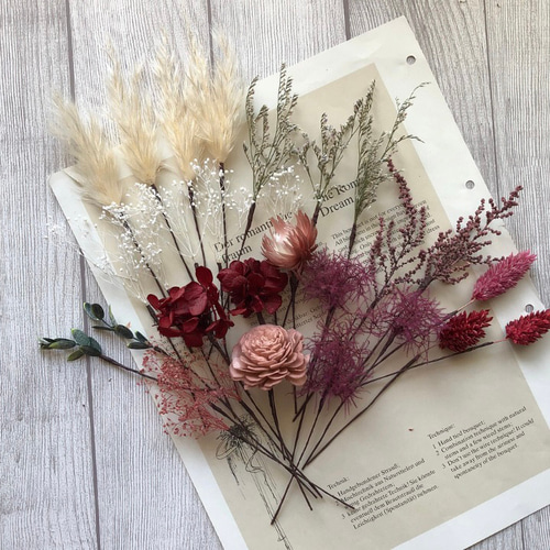 プリザーブドフラワー アジサイ まとめ売り アウトレット・大地農園