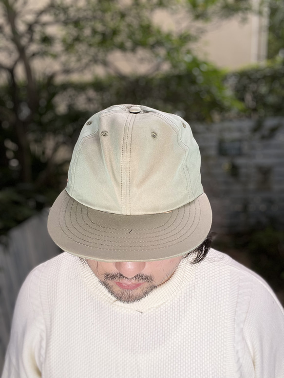 fear&desire "new classic" t/c chambray cap w/embroidery F 7枚目の画像