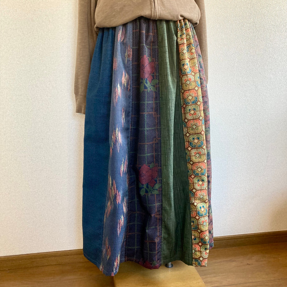 ◾︎okumachyan さま購入品◾︎キモノ︎︎→ロングスカート