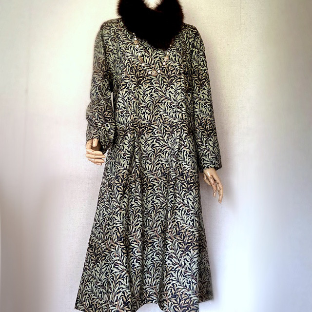 ウィロー　ブラック　モリスコレクション　ラグランワンピース　受注制作品