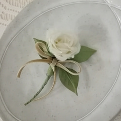 布花作品♡薔薇♡壁掛け♡ アンティーク 染め布花＊アンティークな百合の壁掛け・フレーム 海外不可 アート