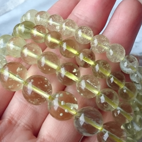 極上,小粒】リビアングラス7㎜