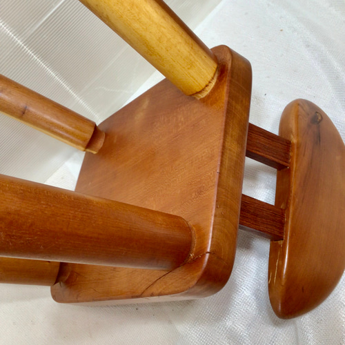 木製椅子天然杢一点物