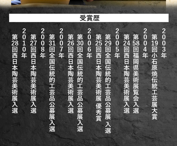 小石原燒梳眼5cm碗白藍毛絨15cm丸大窯陶碗 第7張的照片