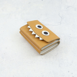 [駱駝] 想要給別人看的/最小又可愛的緊湊型三折錢包[怪物迷你錢包] 第2張的照片