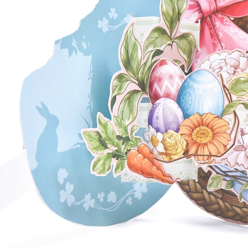 ポップアップカード 】イースター/うさぎ メッセージカード Mikan 通販