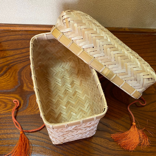 高さのある竹のお弁当箱 ランチボックス(長方形・大) 弁当箱・ランチ