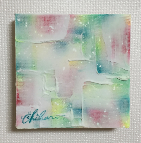 原画/1点物】手のひらアート: 反射の残像 #1 絵画 C: Colors 通販