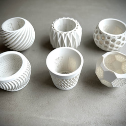 メッシュ植木鉢　ミニ　3個チョイス　サボテンなど 2枚目の画像