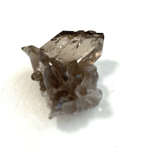 スモーキー クォーツ ハ―キマ―ダイヤモンド 水晶 鉱物標本