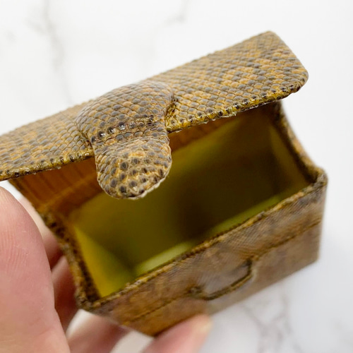 ハンドメイド☆マルチケース♪ 日本製 リザード マルチボックス マルチケース 名刺 カード シガレット