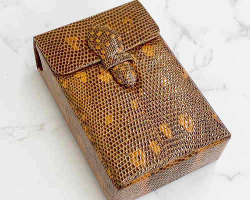 プレミア】 マルジェラ 男女兼用 チェック柄レザーケース プレミア