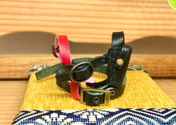 森き　サスペンダー型ホルスターベルト　miniature belt. 1枚目の画像