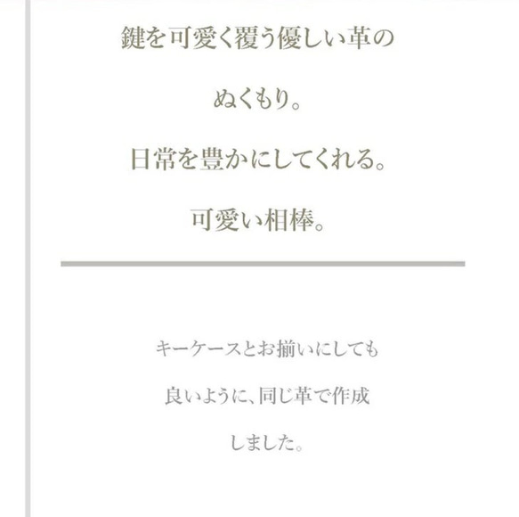 【送料無料】 ランダム3個セット キーカバー 革 鍵カバー 3枚目の画像