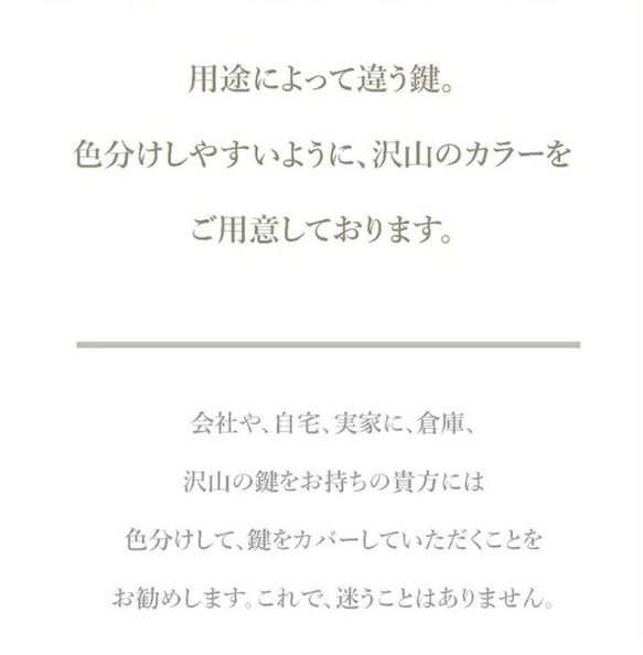 【送料無料】 ランダム3個セット キーカバー 革 鍵カバー 9枚目の画像