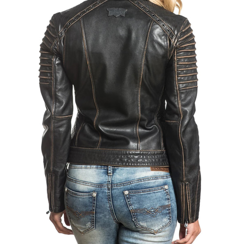 羊革スリムフィットライダージャケット Sheep Leather Slim Fit Rider Jacket 羊革・ライダースジャケット Sheep Leather Rider biker Jacket