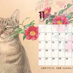 2023年猫のカレンダー【卓上タイプ】 14枚目の画像