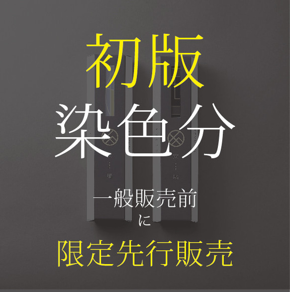 限定販売【藍染+草木染め 手ぬぐい】万物は数なり｜石田尚史氏｜数字シリーズ［伝統工芸 伊勢木綿］世界初！藍捺染 2枚目の画像