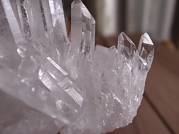 アーカンソー産クラスター　クリスタル　水晶 227ｇ 5枚目の画像