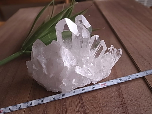 アーカンソー産クラスター　クリスタル　水晶 227ｇ 10枚目の画像