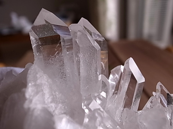 アーカンソー産クラスター　クリスタル　水晶 227ｇ 7枚目の画像