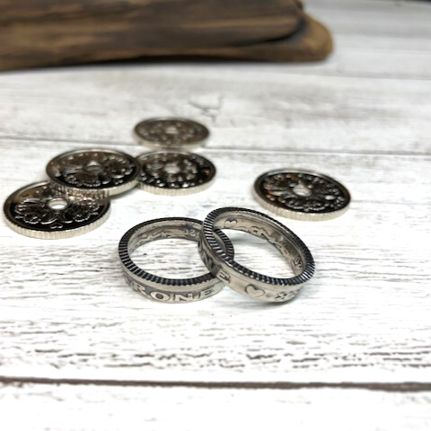 《幸福のシンボル》１クローネのコインリング