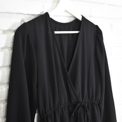 Resale Cachecourt 層疊連衣裙 &lt;黑色&gt; 第6張的照片
