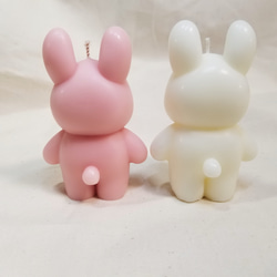 Rabbit Candle　~うさぎ　キャンドル~ 3枚目の画像